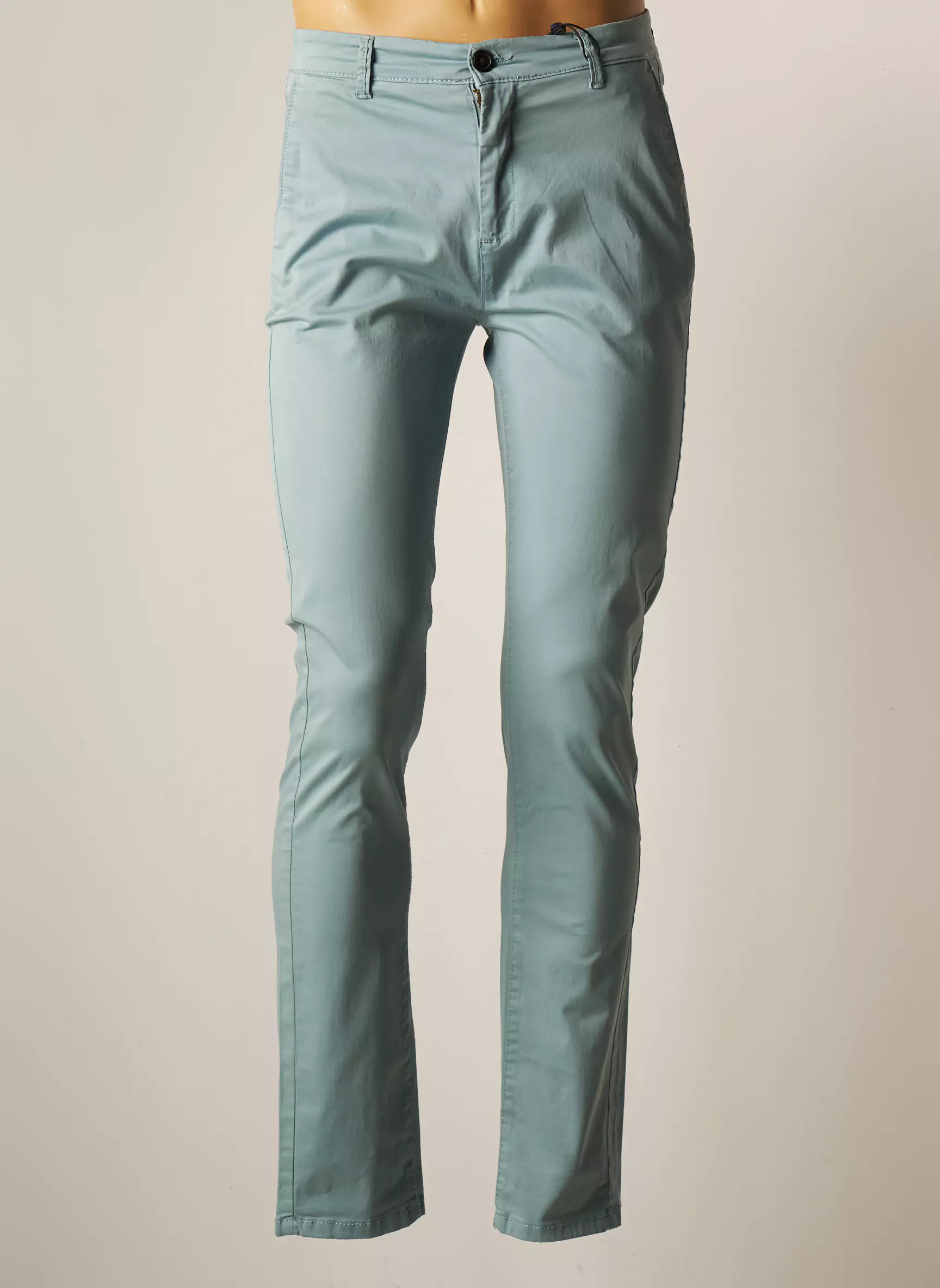 Dstrezzed Pantalons Chino Homme couleur bleu