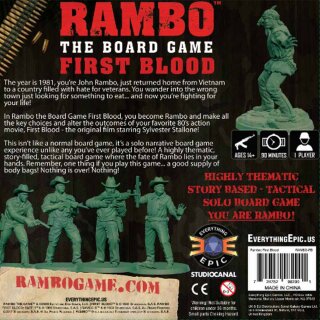 Rambo: The Board Game First Blood Expansion (EN)