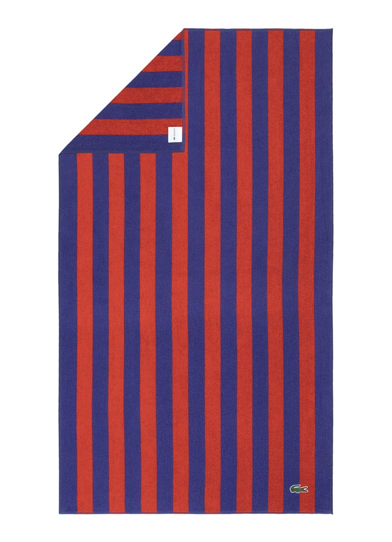 Prosop de plajă Lacoste din bumbac organic, 90 x 160 cm