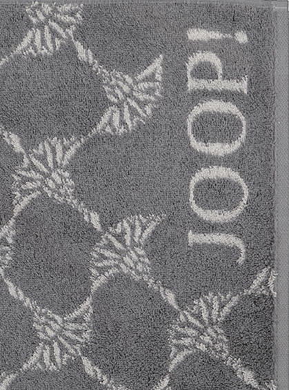 JOOP!, Handtuch, 50 x 100 cm, anthrazit gemustert