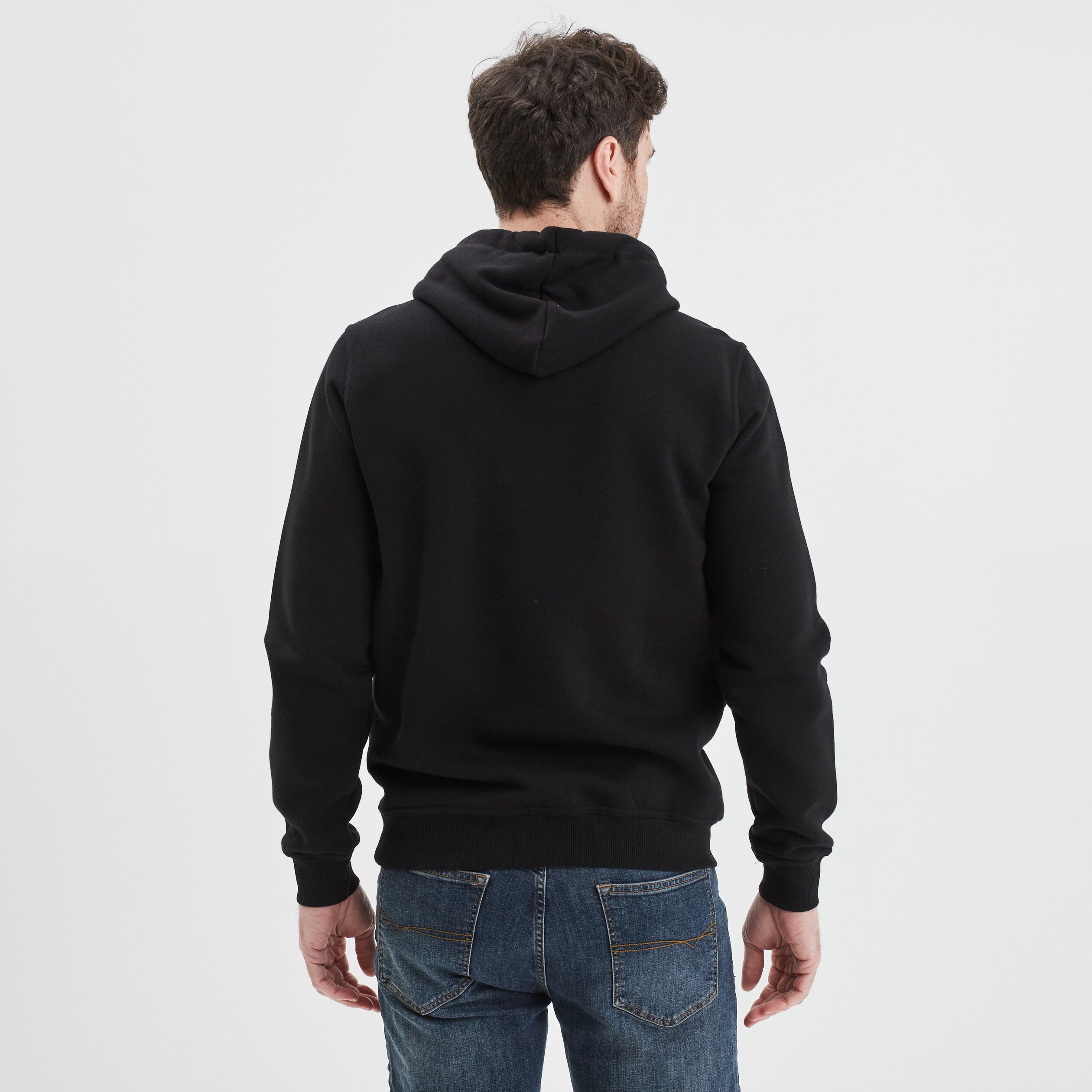 Sweat à capuche hoodie Pikachu Pokémon noir homme | La Halle