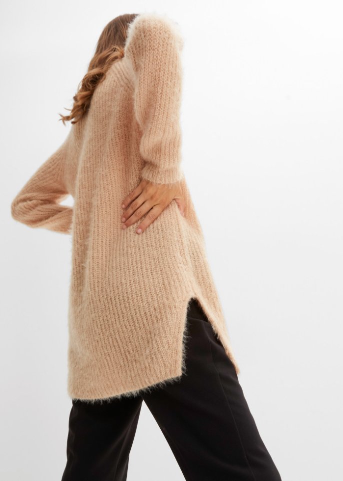Oversize-Rollkragenpullover