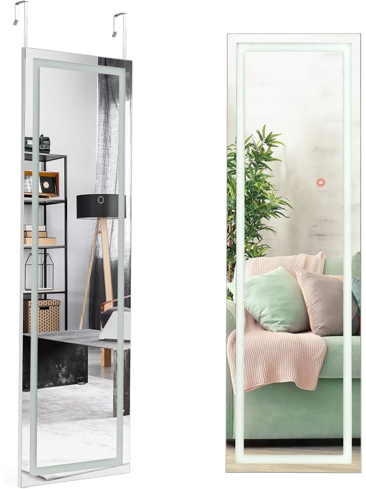 COSTWAY Wandspiegel in Weiß günstig kaufen 120 cm