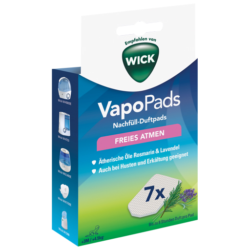 WICK VapoPads 7 Rosmarin Lavendel Pads WBR7  1 P