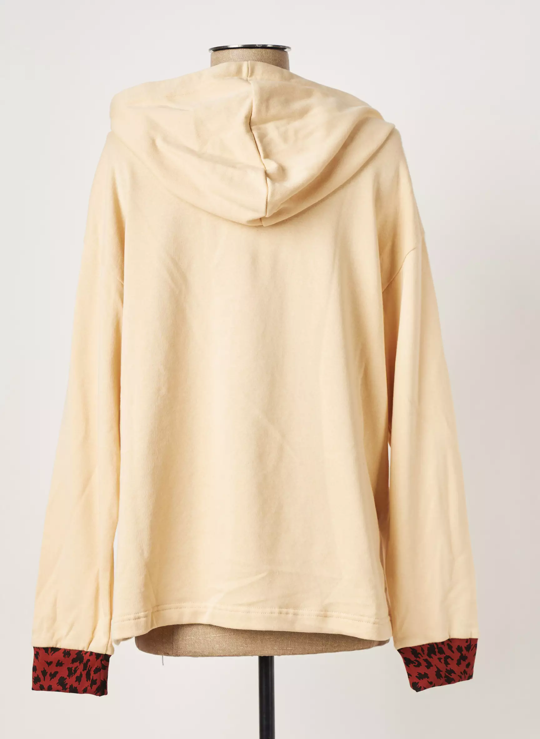 By Md Sweat Capuche Femme couleur beige