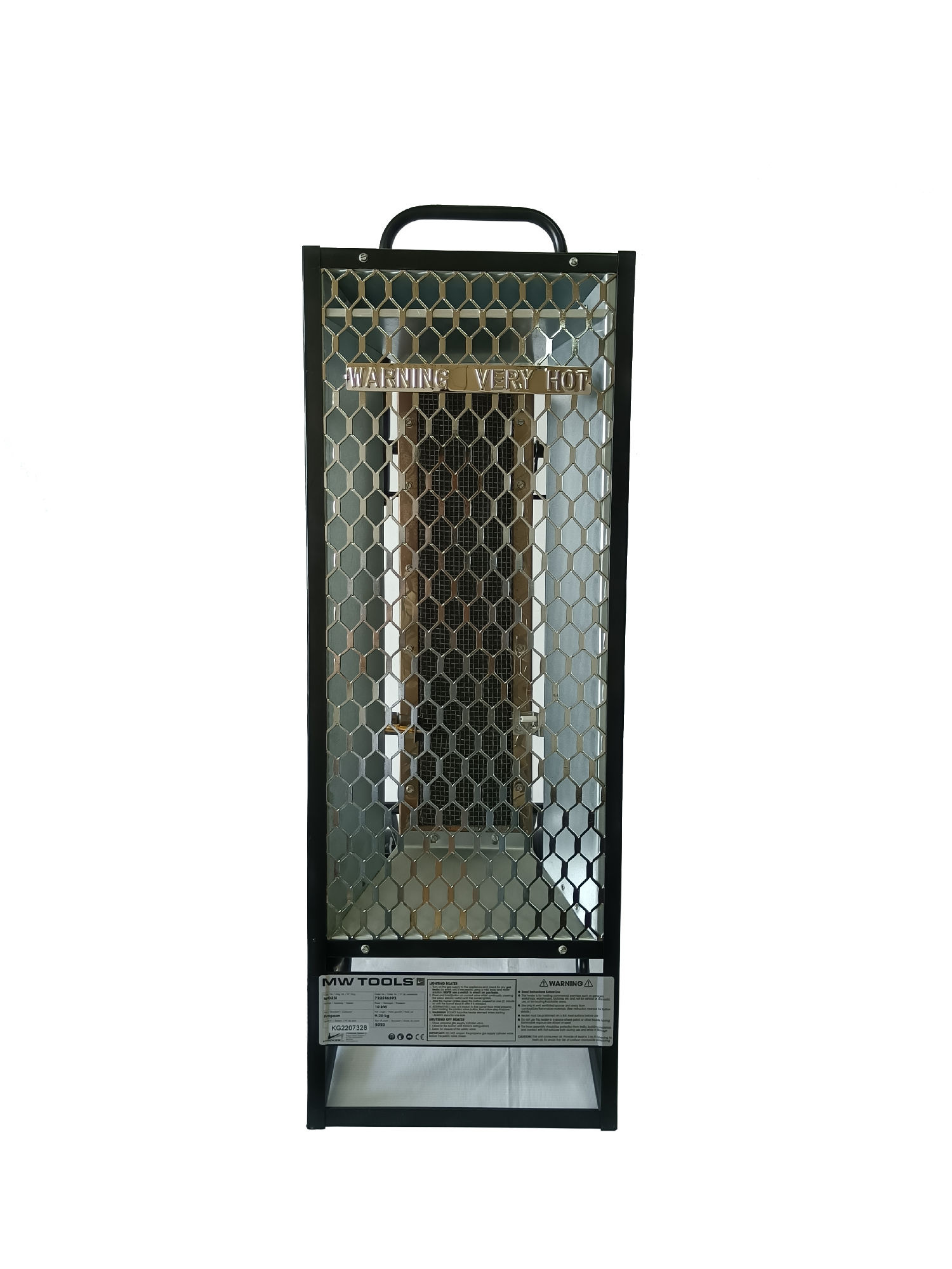 Calefactor de gas infrarrojo Metal Works 722316592 WG35I de 10 kW