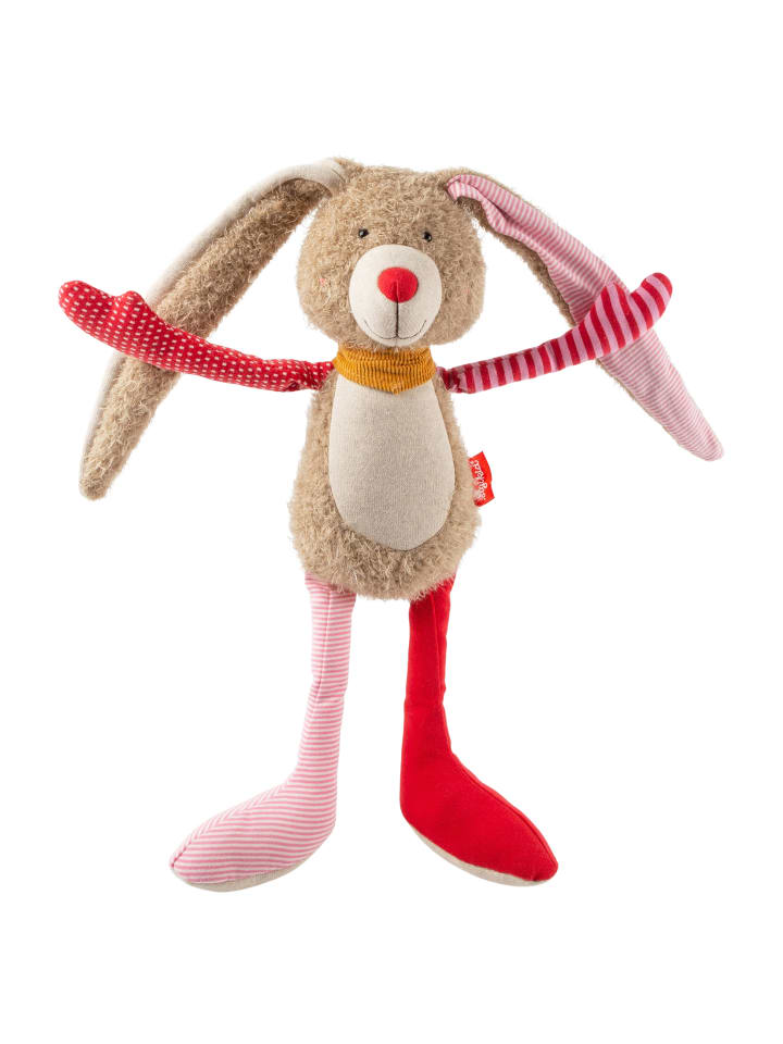 Sigikid Kuscheltier Hase Patchwork Sweety in rosa/braun günstig kaufen onesize