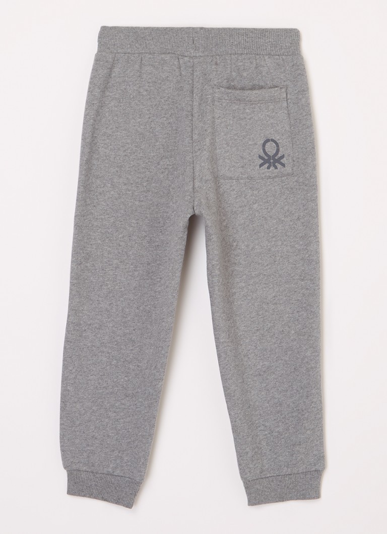 Pantaloni de trening Benetton slim fit cu șnur de strângere