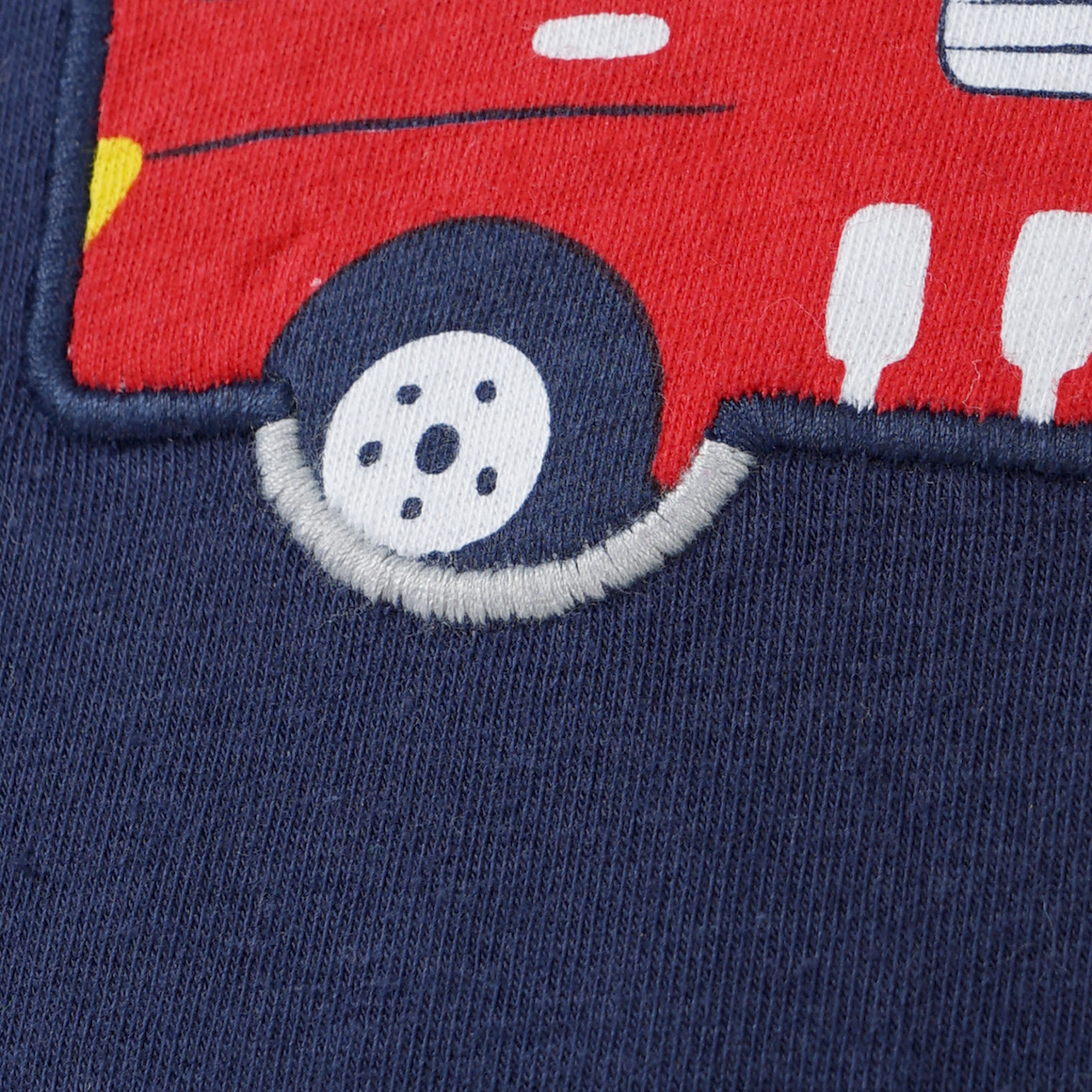 Kinder Langarmshirt mit Feuerwehr-Motiv