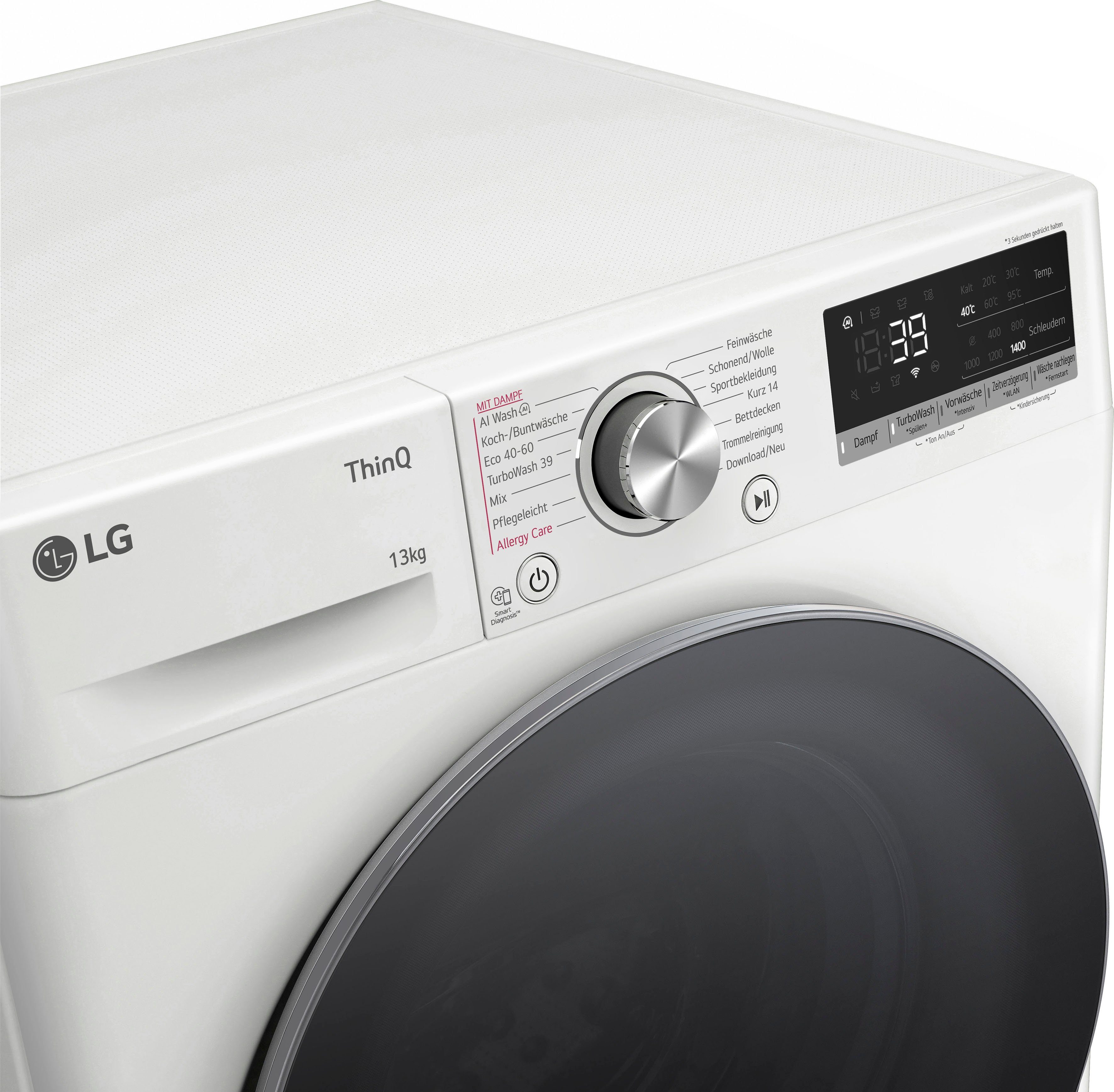 LG Waschmaschine Serie 7 F4WR7031, 13 kg, 1400 U/min