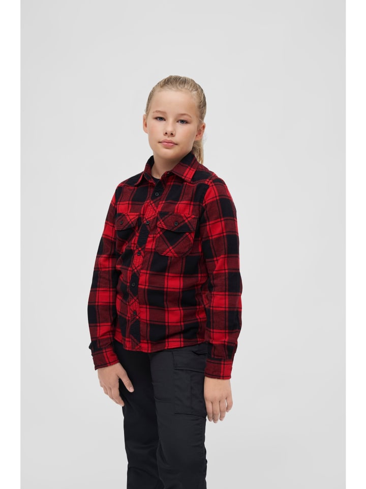 Brandit Brandit Hemden in red/black günstig kaufen