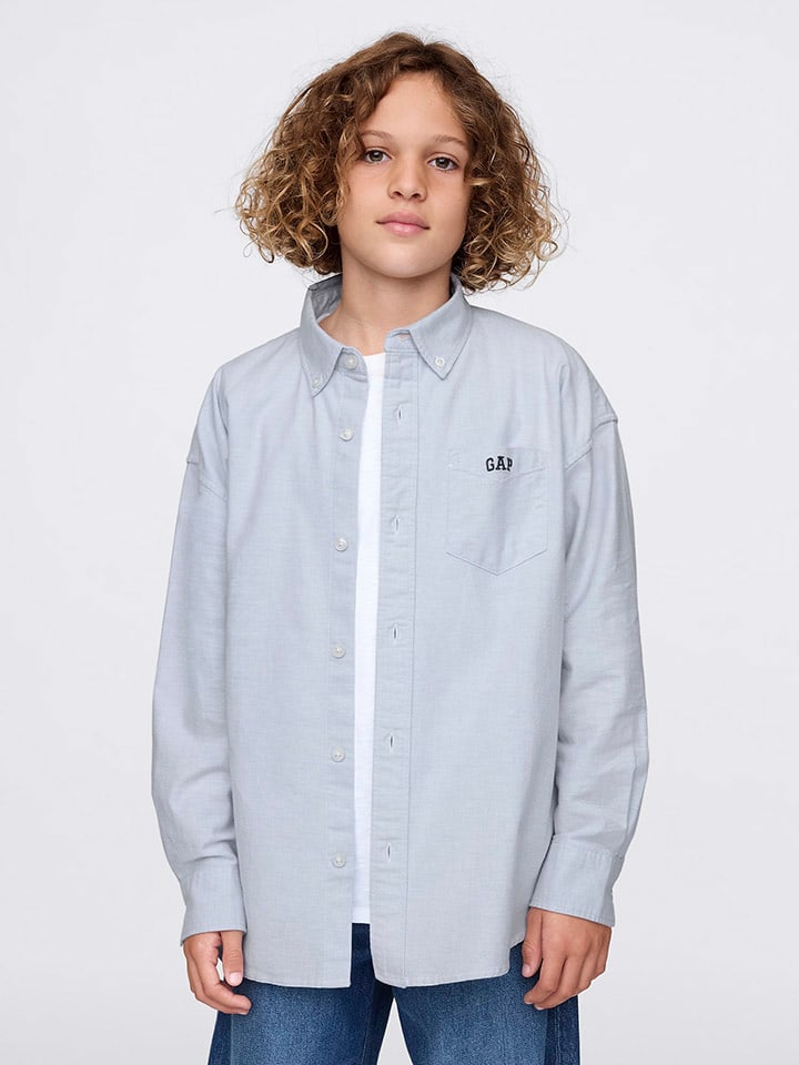 GAP Hemd in Hellblau günstig kaufen
