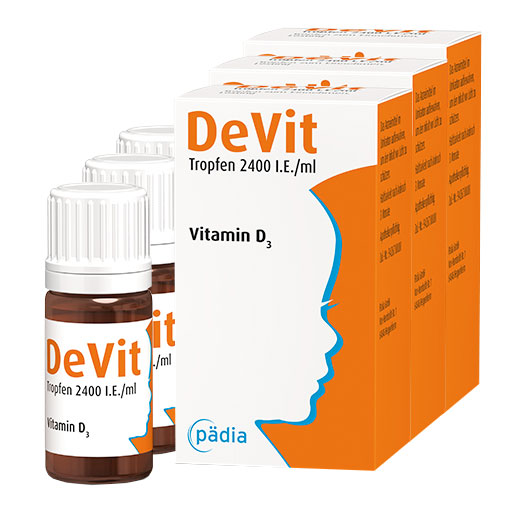 DEVIT Tropfen 2400 I.E./ml Tropfen zum Einnehmen  3X10 ml  Tropfen zum Einnehmen