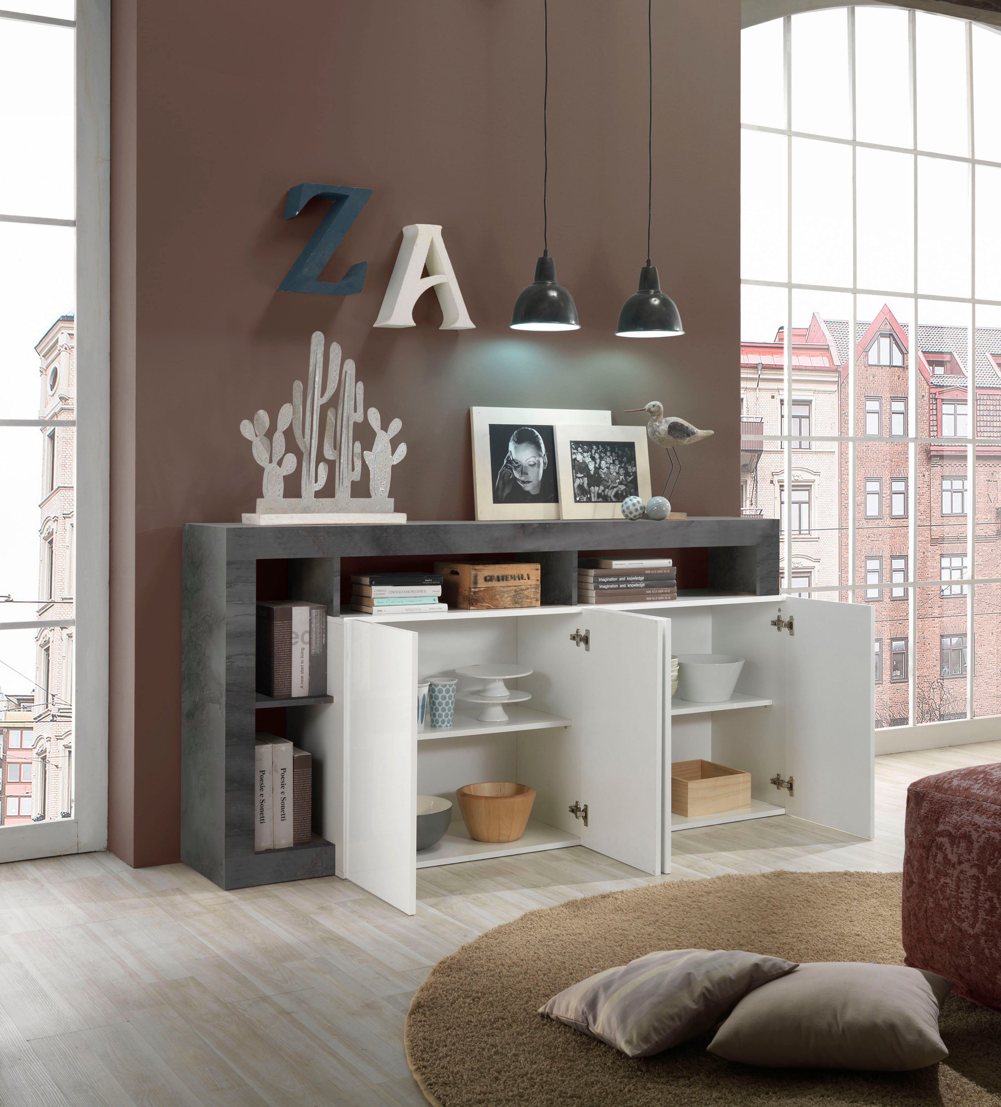 LC Sideboard Hamburg, Breite 184 cm