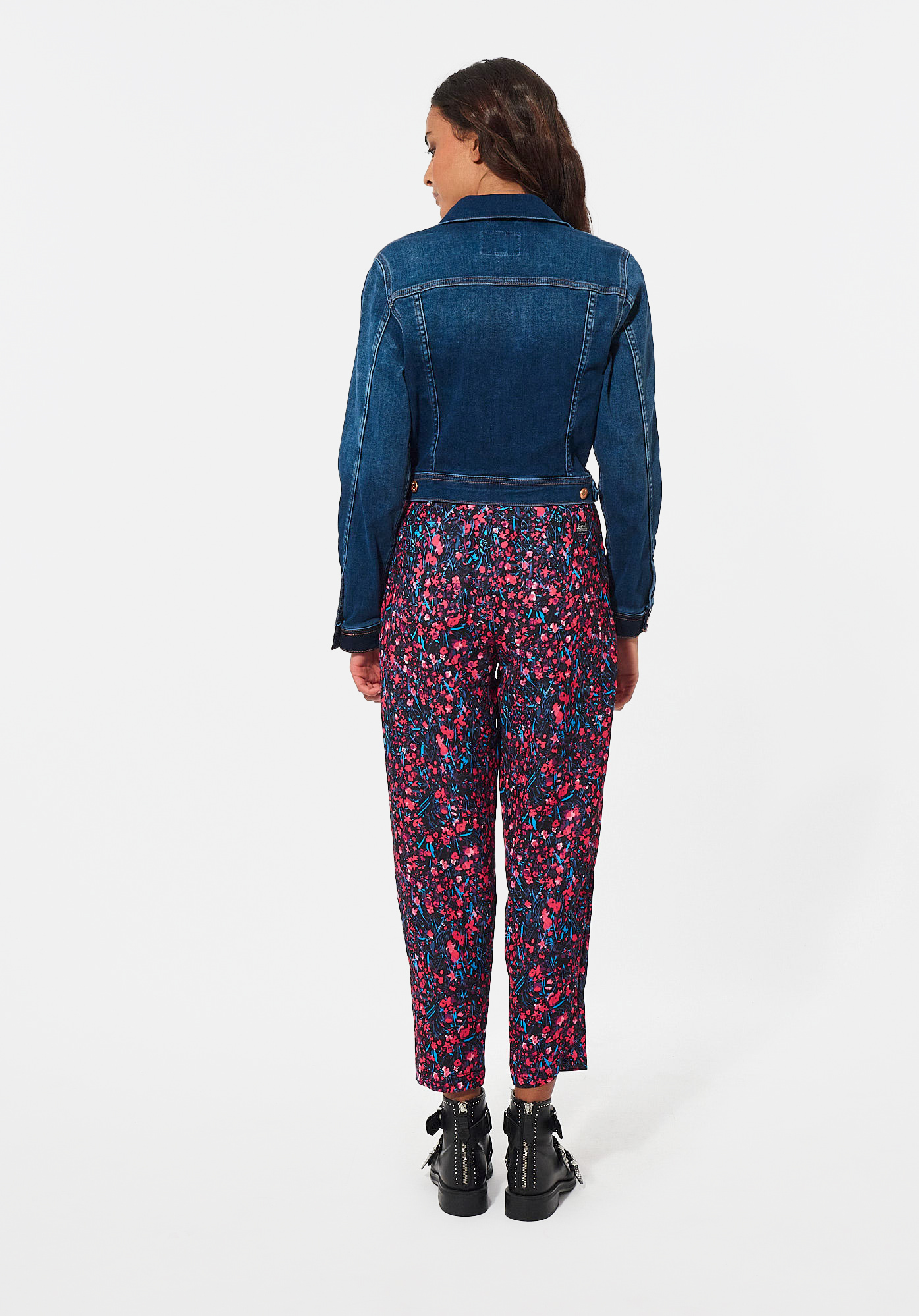 SANDY  Veste en jean courte Femme