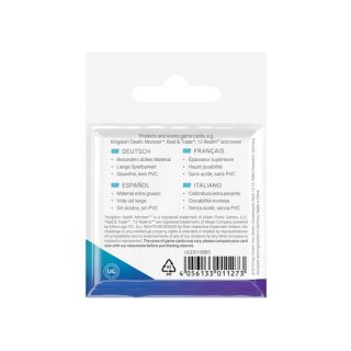 Ultimate Guard Premium Soft Sleeves für Brettspielkarten Quadratisch Klein (50)