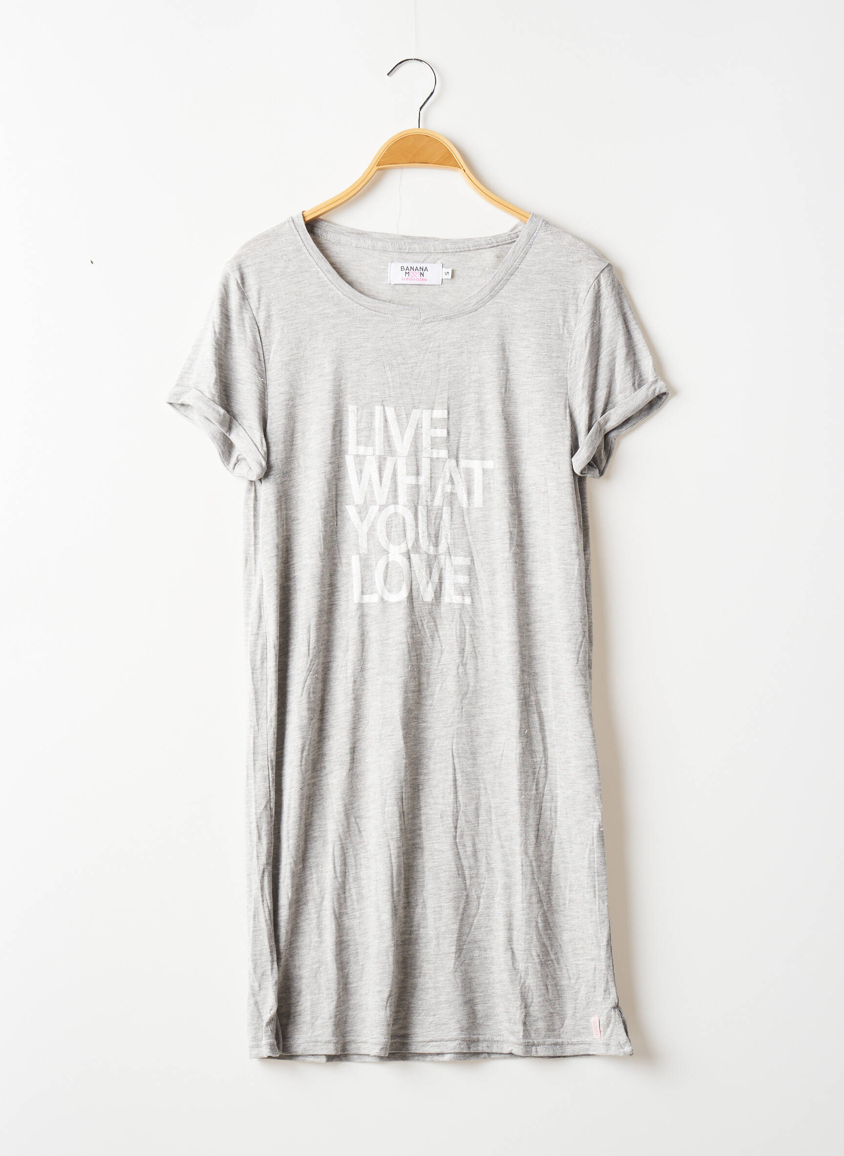 Banana Moon Chemises De Nuit Femme couleur gris