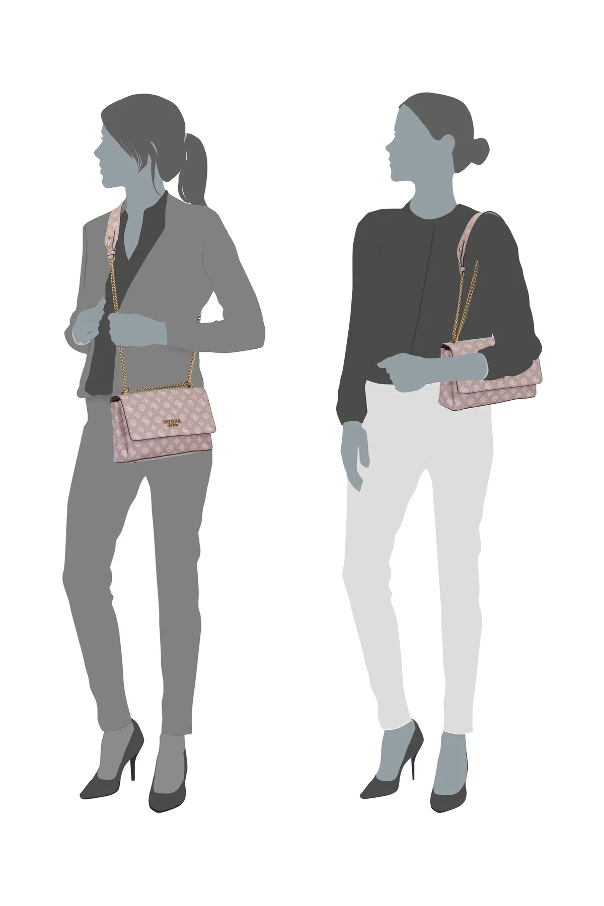 Guess  Umhängetasche Fynna Convertible Crossbody Flap