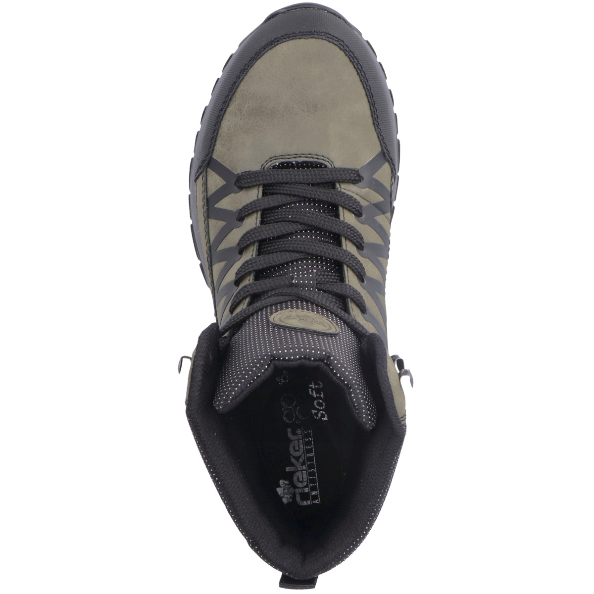 Rieker M9632 Schnürboots gruen