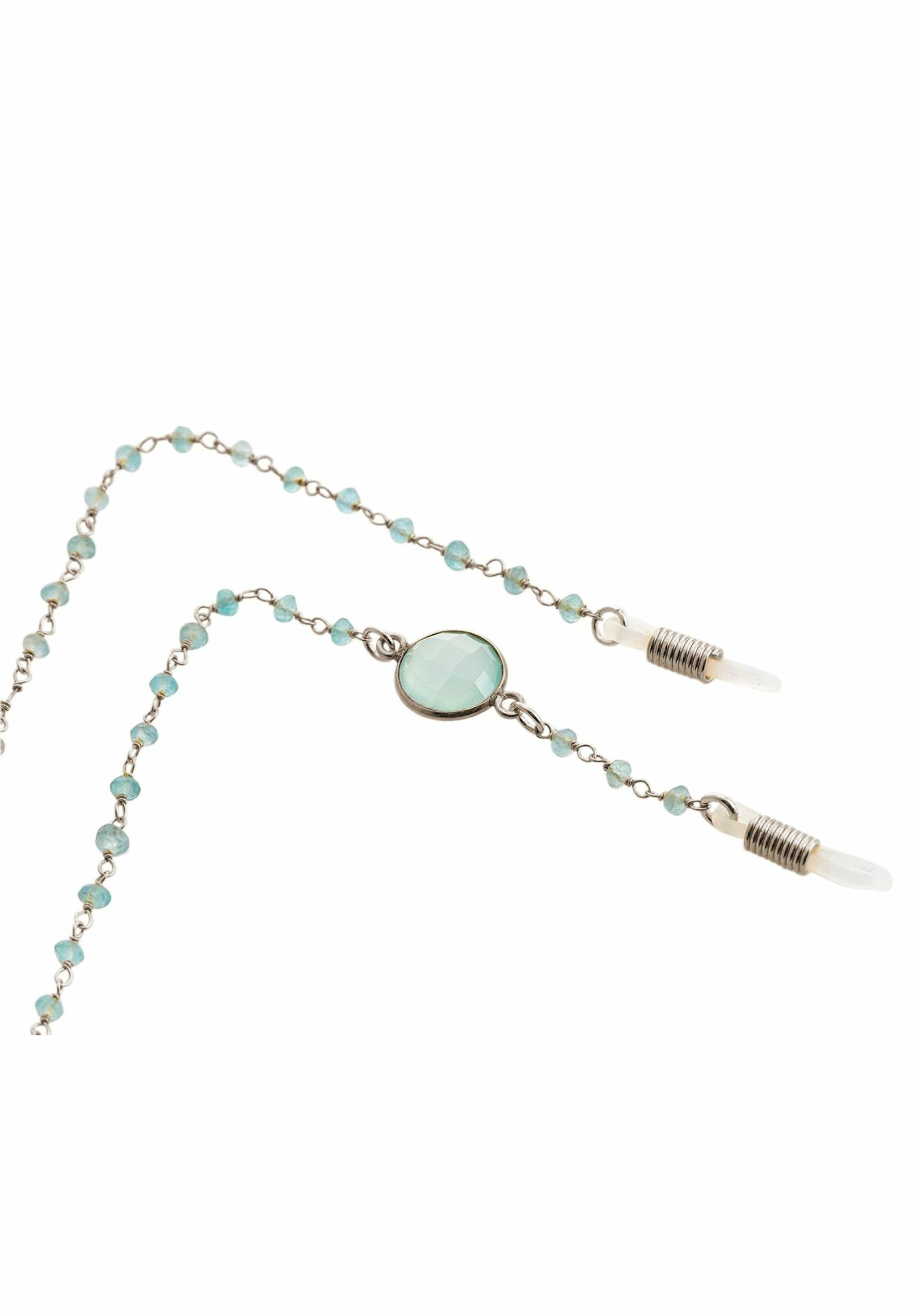 Gemshine Brillenkette Brillenkette Chalcedon