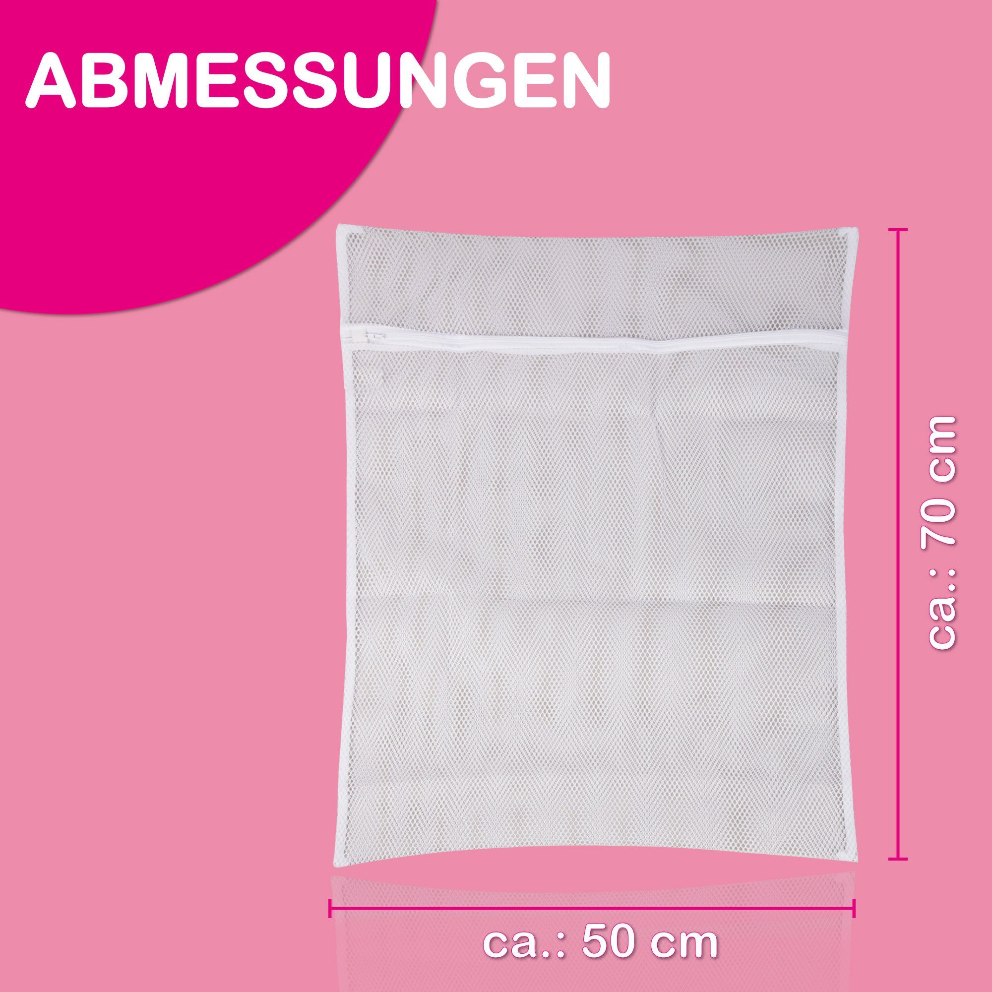 Bestlivings Wäschenetz Wäschesack 06130,(1-St), Wäschenetz XXL (50x70cm) - Kochfest - Füllmenge bis 3kg