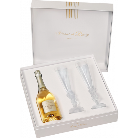 CHAMPAGNE DEUTZ - AMOUR DE DEUTZ 2013 - COFFRET 2 FLUTES