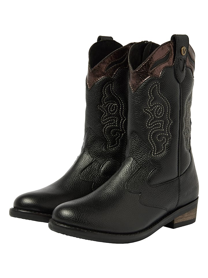 Vingino Leder-Stiefeletten 
