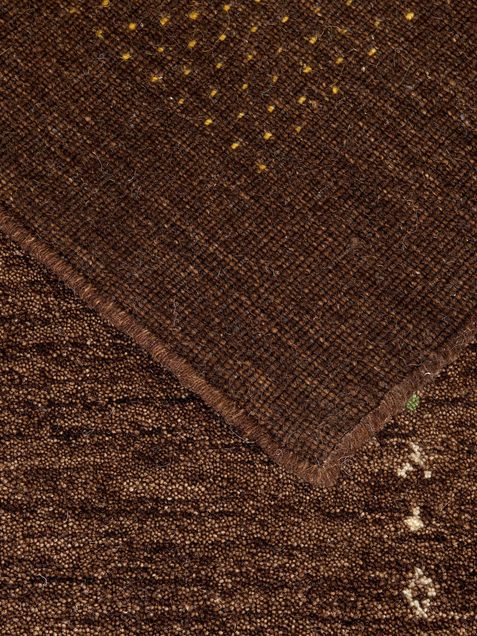 Kamlapur Gabbeh-Teppich, Dark Brown