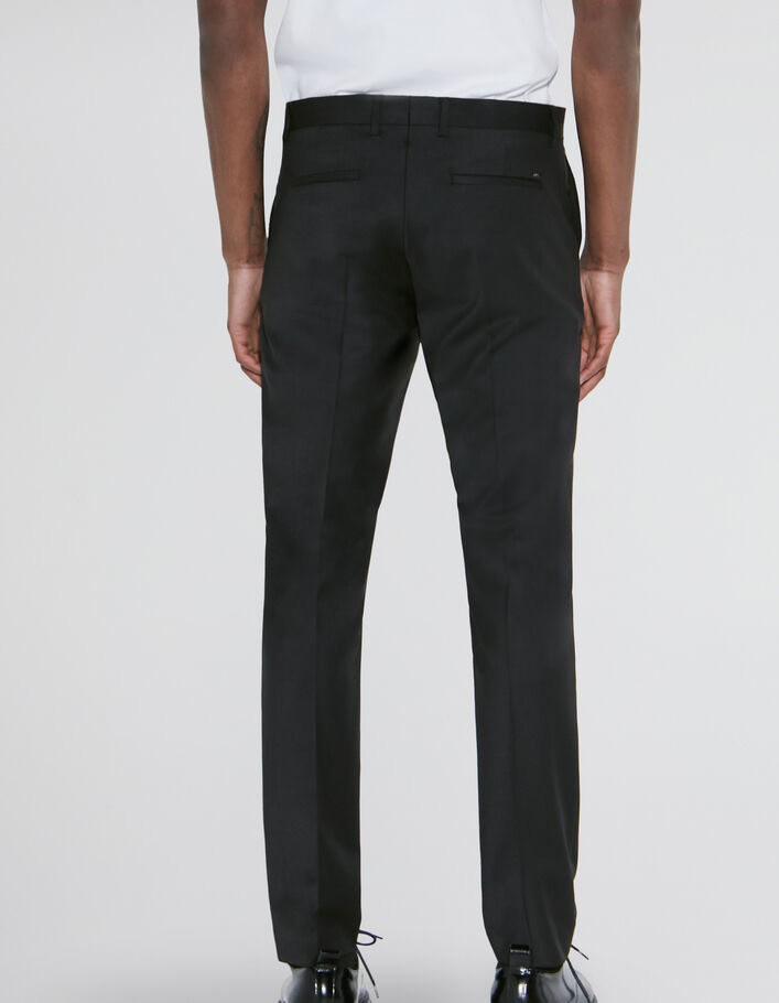 Pantalon de costume SLIM noir TRAVEL SUIT Homme