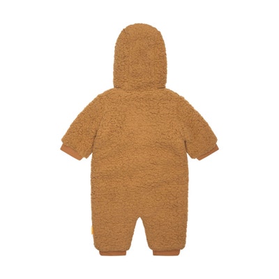 Einteiler Fleece, braun