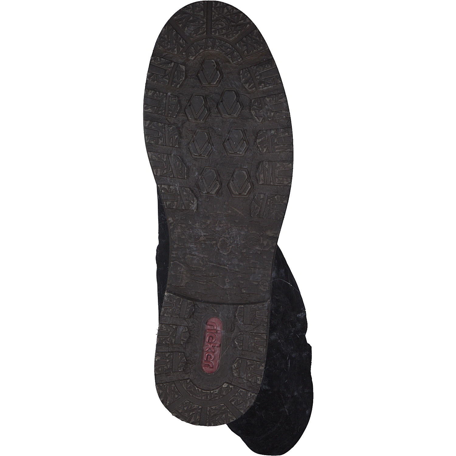 Rieker Z4776, Overknee-Stiefel, Damen, Schwarz