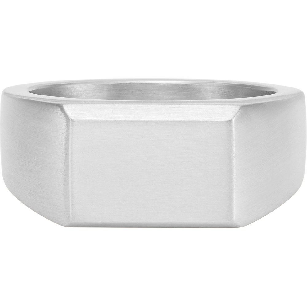 Fossil Bague en acier inoxydable Acier inoxydable argent Bague