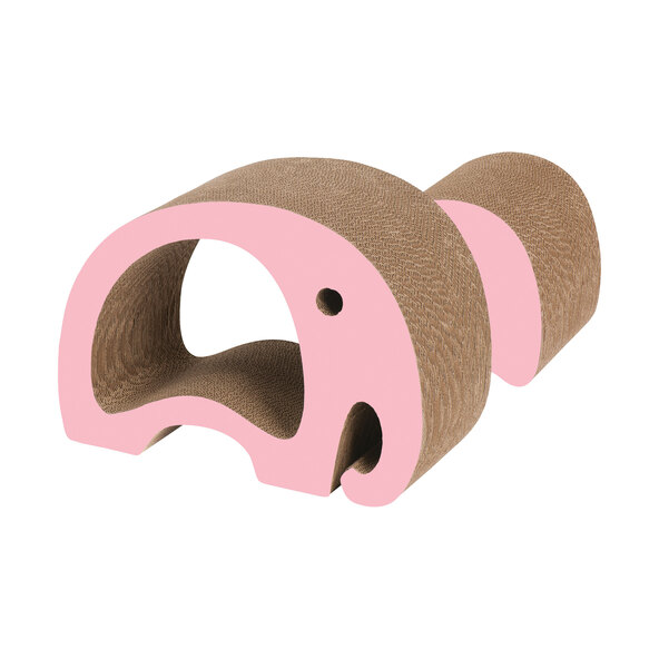 2-in-1 Katzen-Kratzpappe Zoo Scratcher Elefant