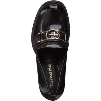 Tamaris Hochfrontpumps in schwarz