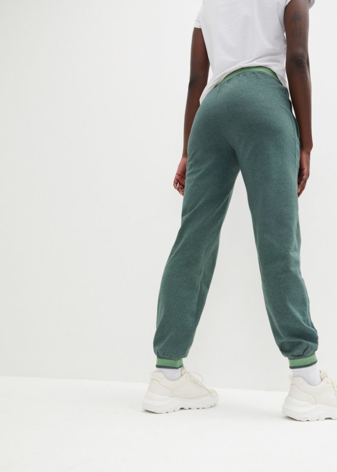 Sweathose mit Bündchen, 2er Pack
