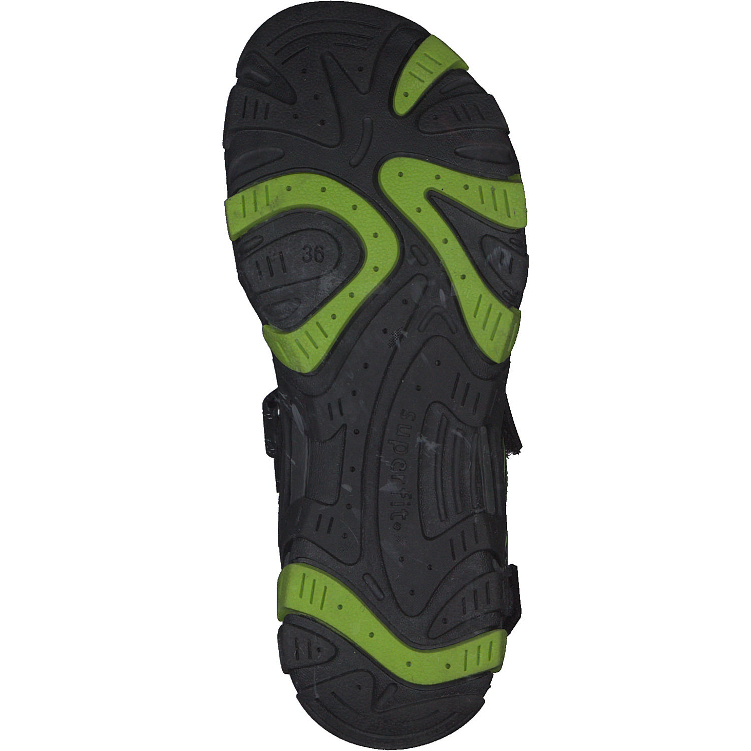 Superfit HENRY 00100, Sandalen (Kinder), Kinder, Schwarz (Schwarz Kombi)