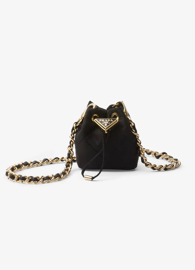 Prada Re-Nylon Mini Logo Taška přes rameno