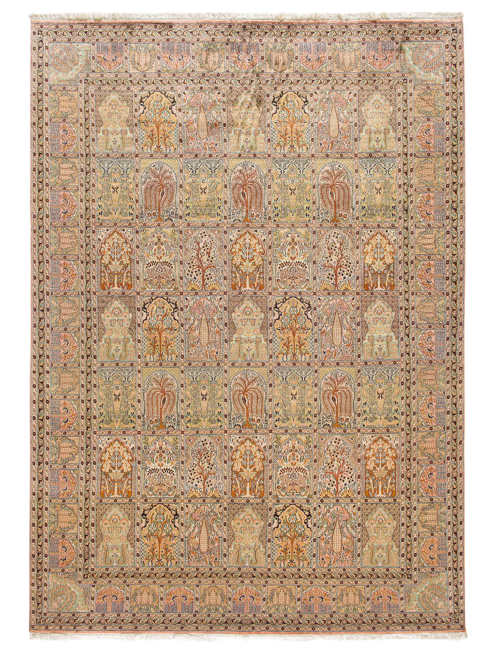 Kaschmir Seide 18/18 ca. 243 x 340 cm, Unikat / Einzelstück