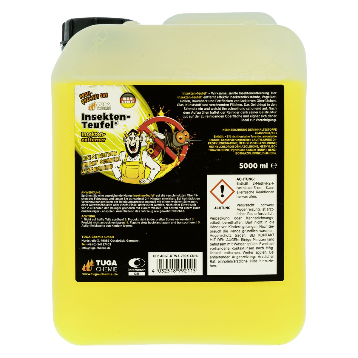 TUGA Chemie Insekten-Teufel Insektenentferner 5L