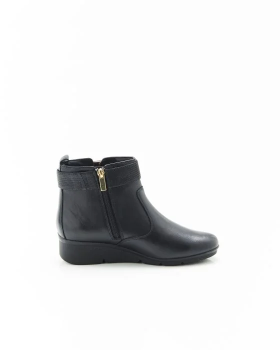 Boots compensées à boucle Amortyl