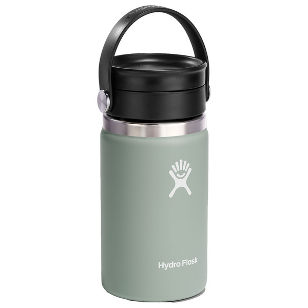 12 OZ WIDE MOUTH WITH FLEX SIP LID SUNFLOWER - Thermobecher