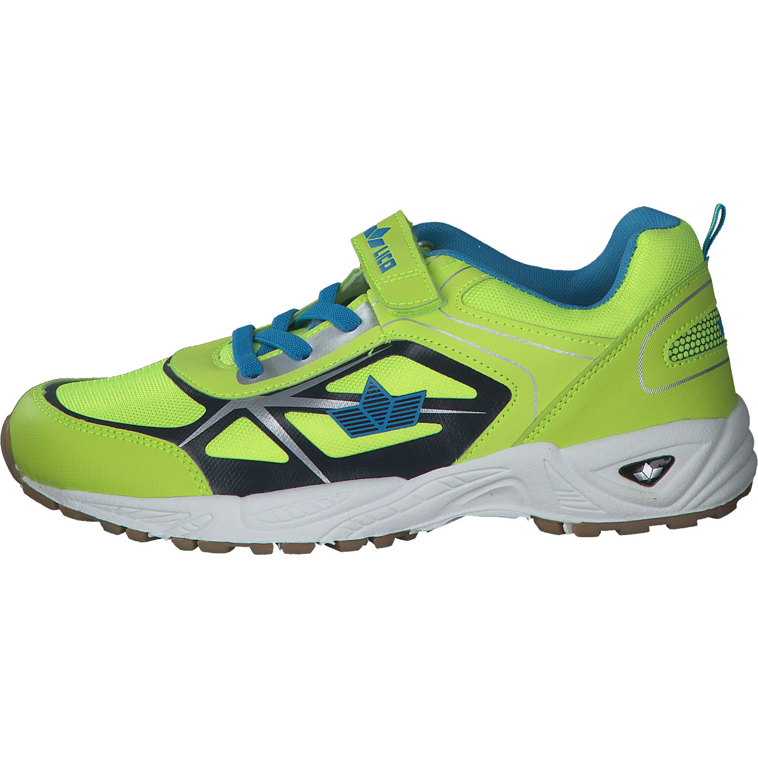 Geka Salford VS, Sneakers Low, Kinder, lemon/marine/petrol