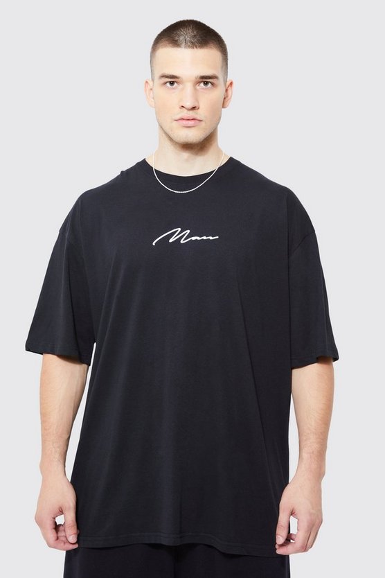 Tall Man Signature Oversize Rundhals T-Shirt