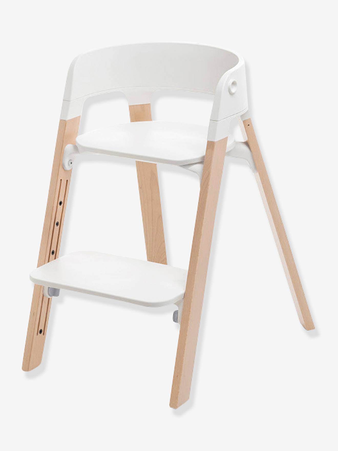 Chaise haute STOKKE Steps noir