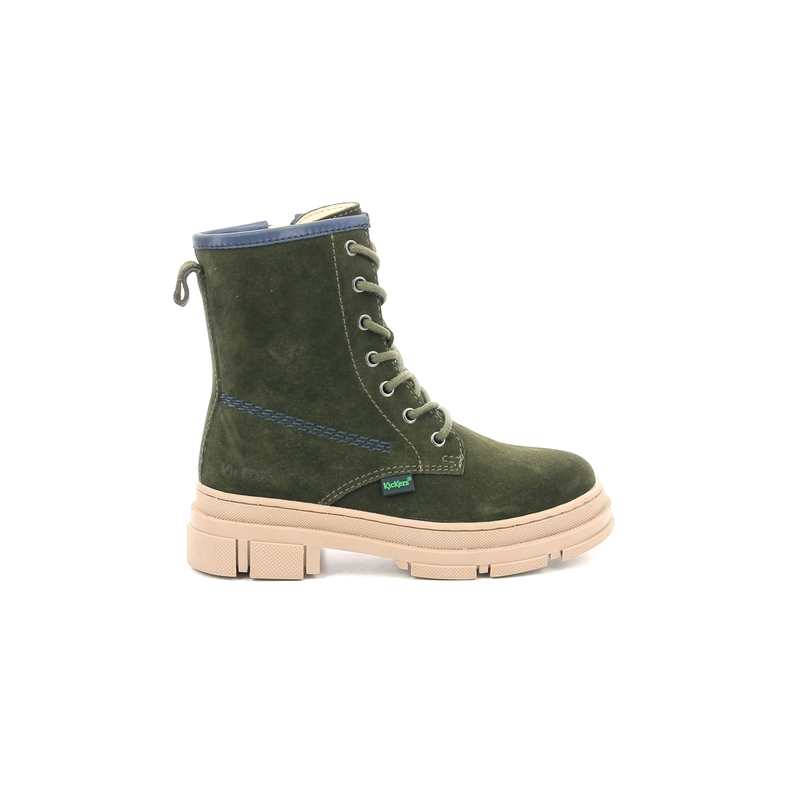 Bottillons cuir Kick Goji