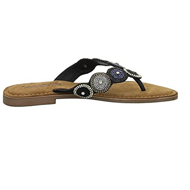 LAZAMANI Klassische Sandalen schwarz