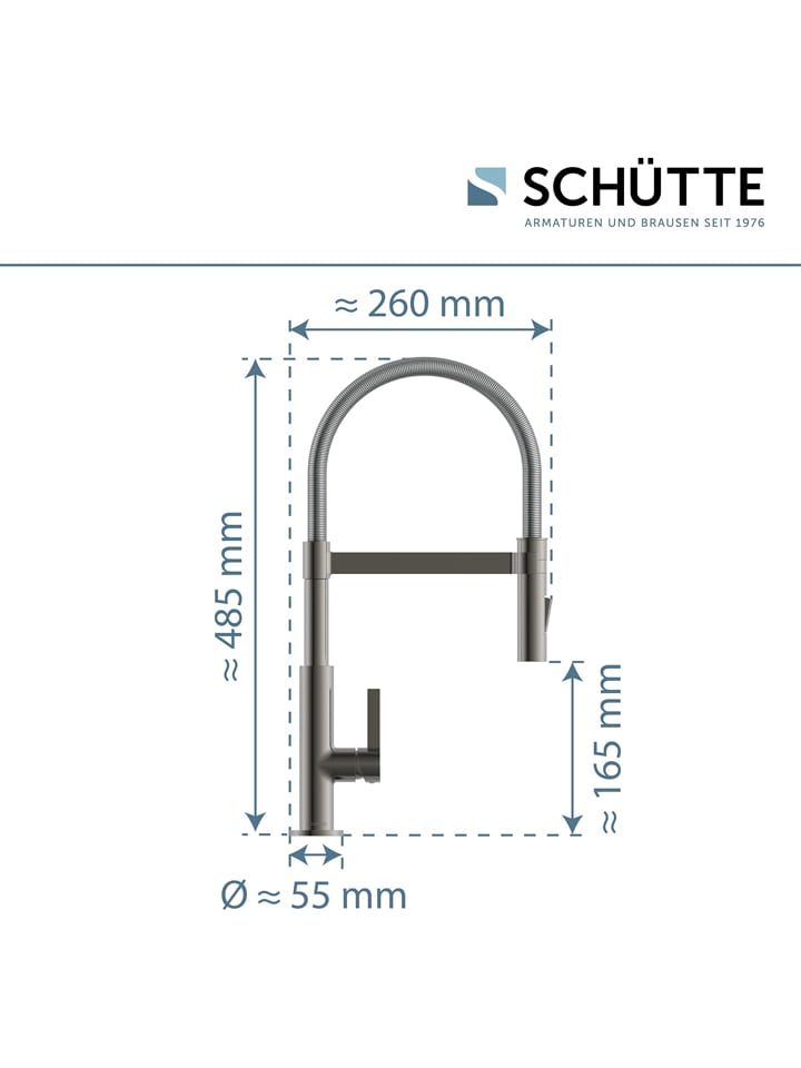 Schütte Spiralfeder-Spültischarmatur 