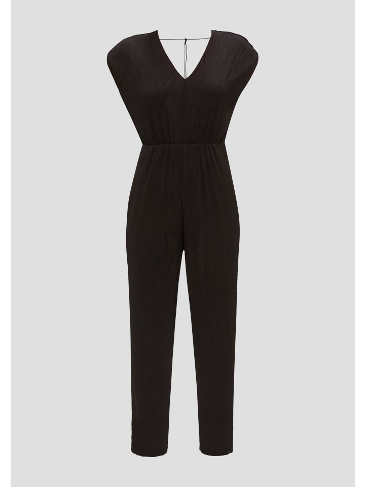 s.Oliver BLACK LABEL Overall lang in Schwarz günstig kaufen 36