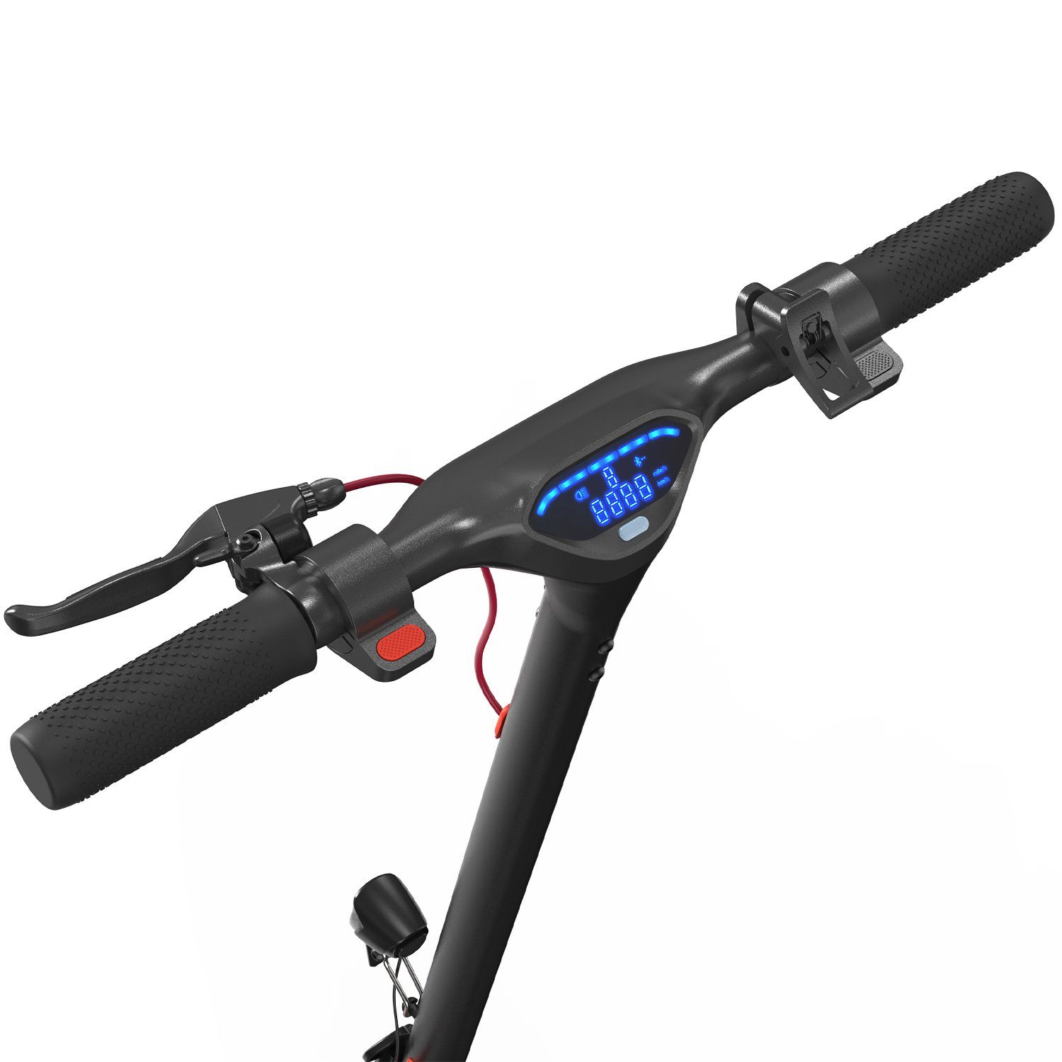 LETGOSPT E-Scooter Elektro Scooter mit Straßenzulassung ABE 10 Zoll Faltbarer E-Roller, 500,00 W, Elektroroller für Erwachsene Belastung von 120 kg, tragbarer E-Scooter