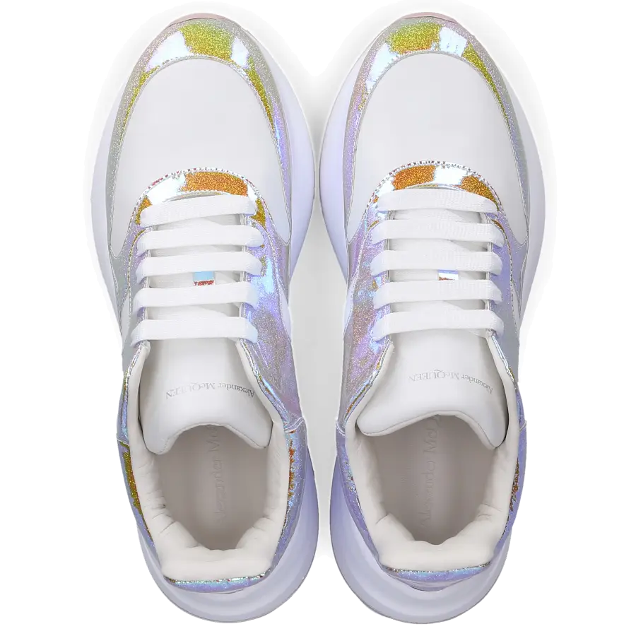 Alexander McQueen - Sneaker low JOEY Kalbsleder - grau